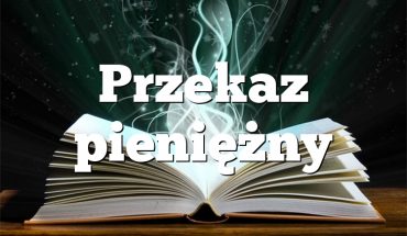 Przekaz pieniężny