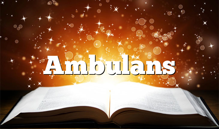 Ambulans