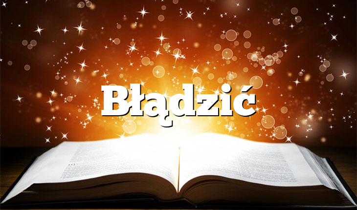 Błądzić