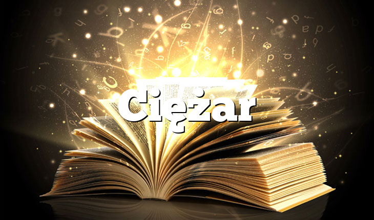 Ciężar