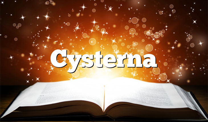 Cysterna