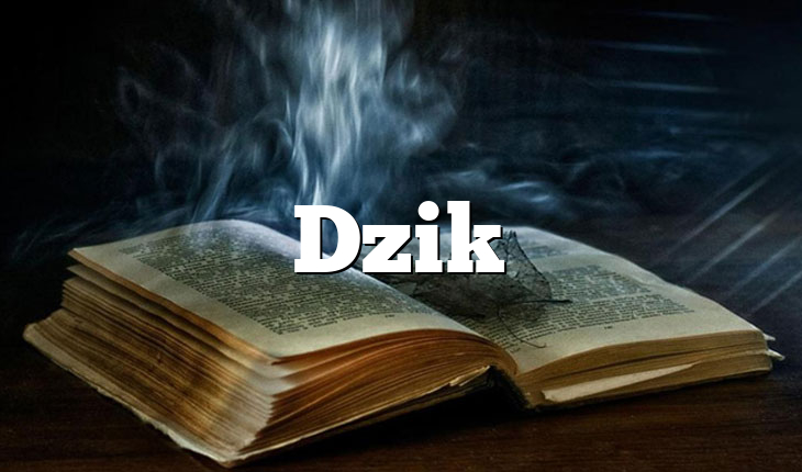 Dzik