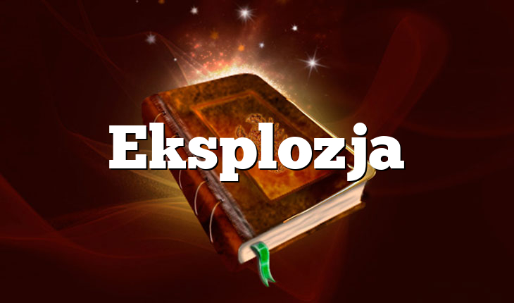Eksplozja