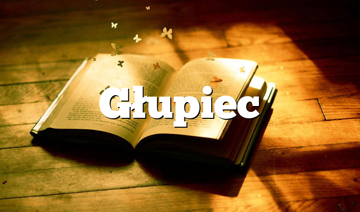 Głupiec