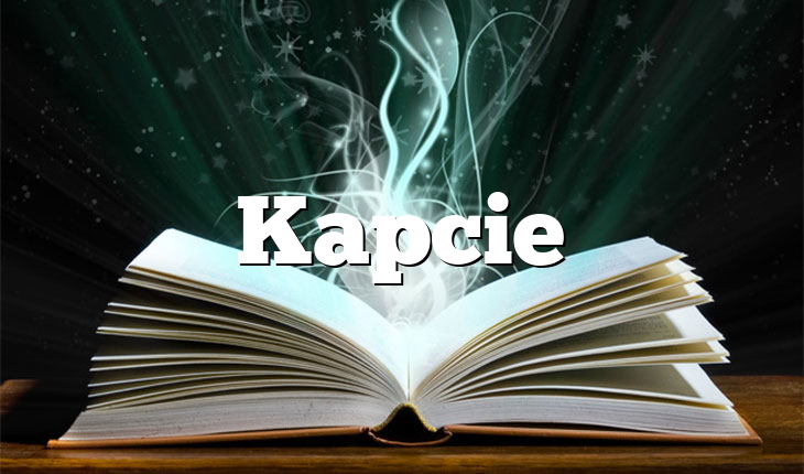 Kapcie