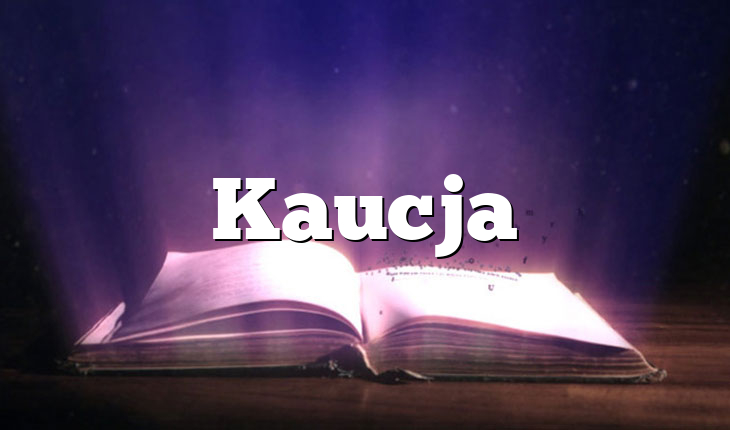 Kaucja