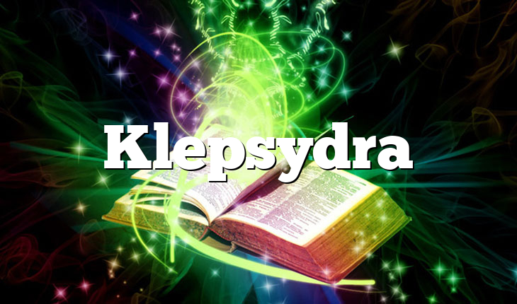 Klepsydra