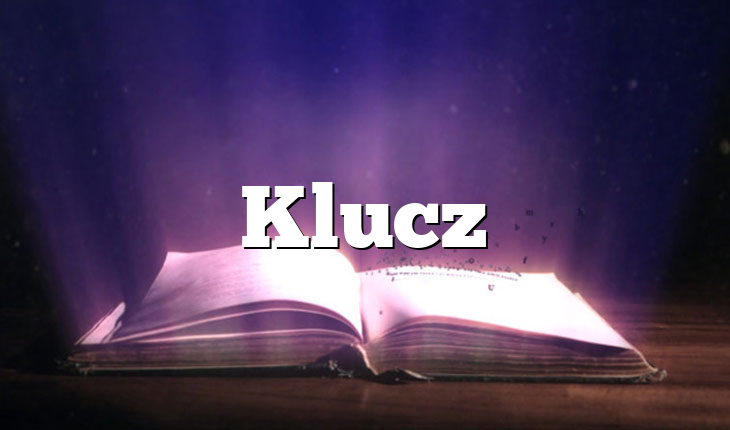 Klucz