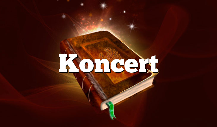 Koncert