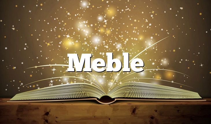 Meble