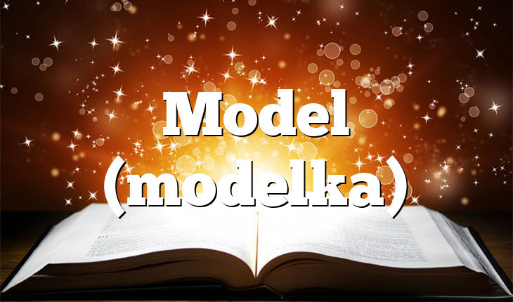 Model (modelka)