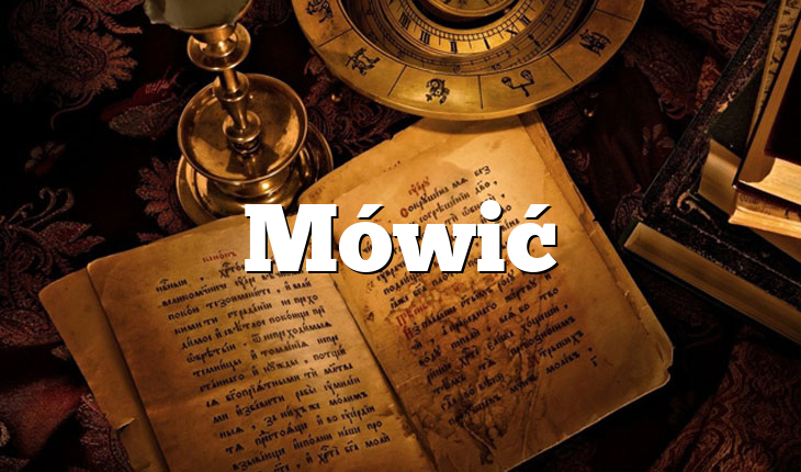 Mówić