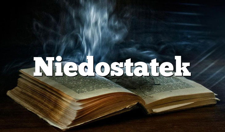 Niedostatek