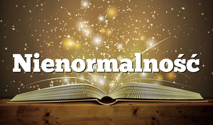Nienormalność