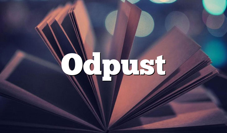 Odpust