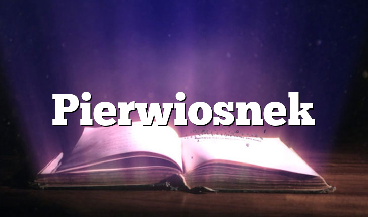 Pierwiosnek