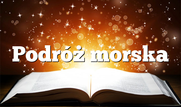 Podróż morska