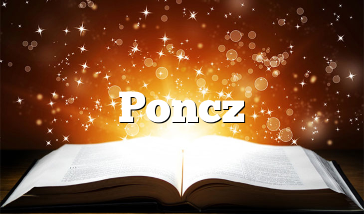 Poncz