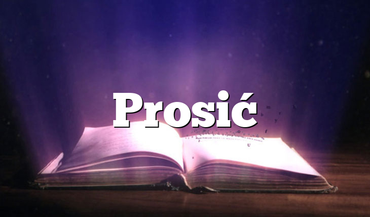 Prosić