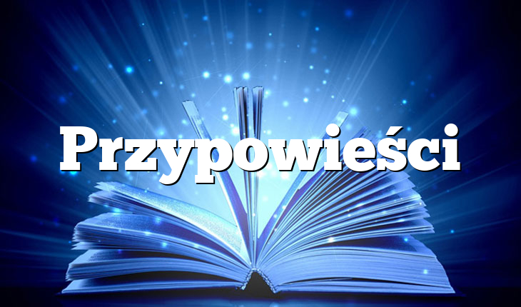 Przypowieści