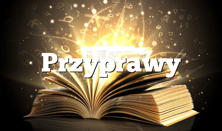 Przyprawy