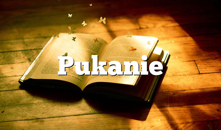 Pukanie