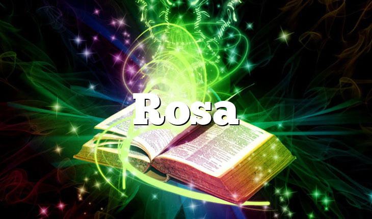 Rosa