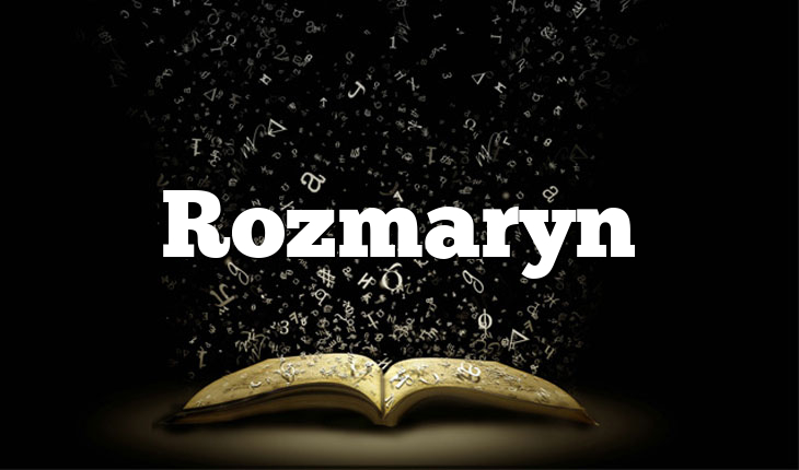 Rozmaryn