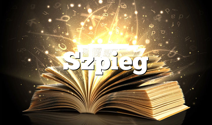 Szpieg