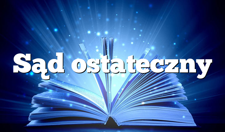Sąd ostateczny