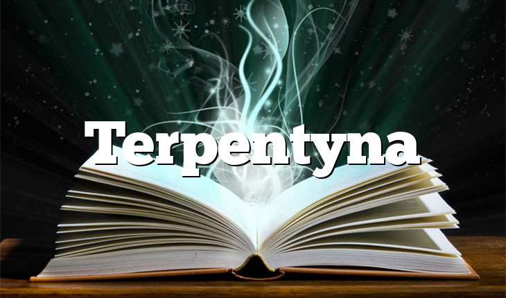 Terpentyna