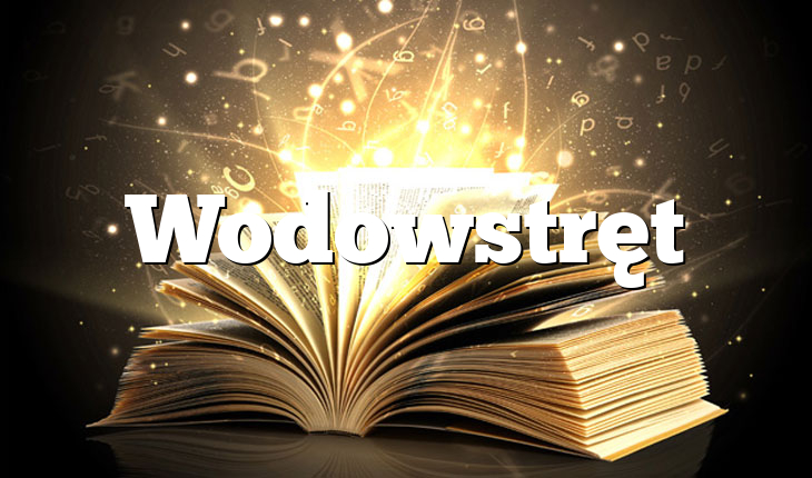 Wodowstręt