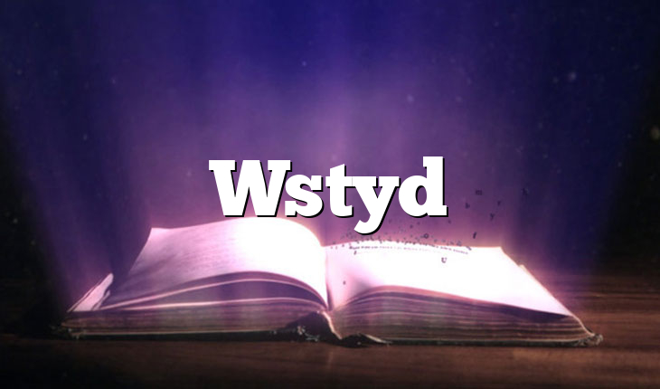 Wstyd