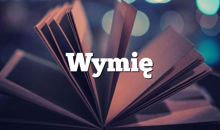Wymię